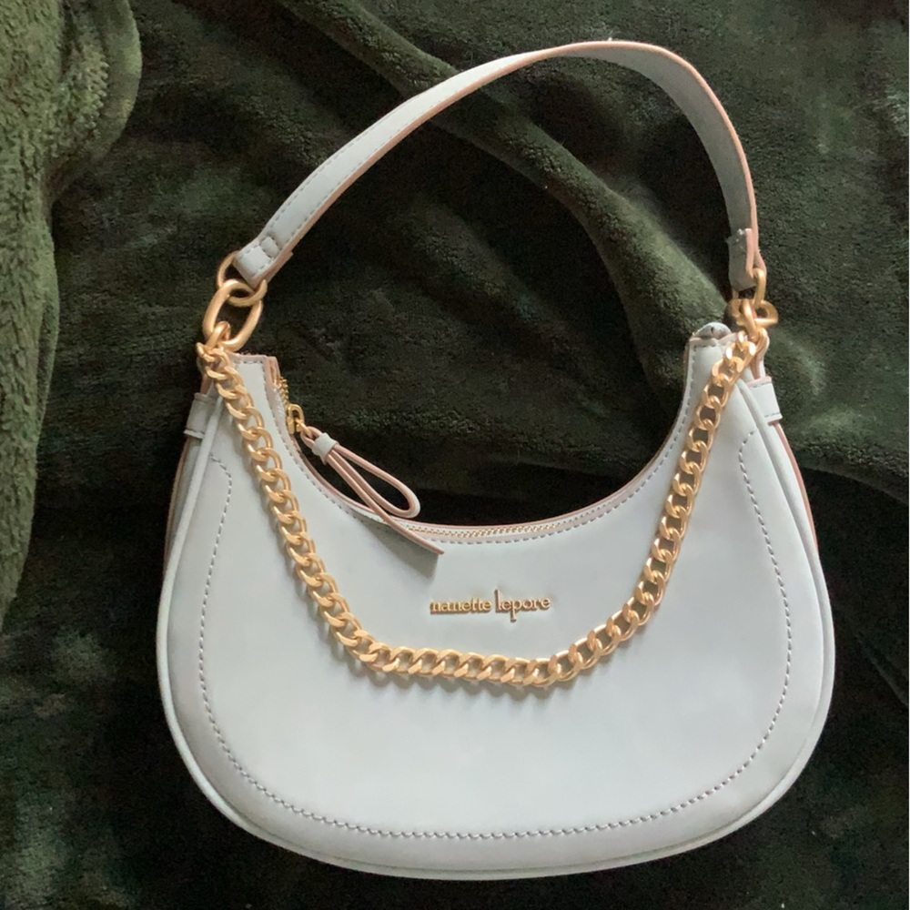 🌷 BNWOT nanette lepore vegan leather shoulder bag